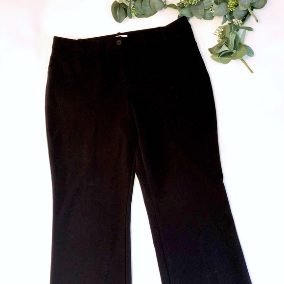 Talbots Pants - Talbots black signature slacks size 16